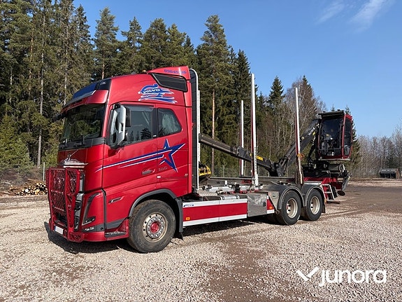 Timmerbil + Kran - Volvo, FH 64R