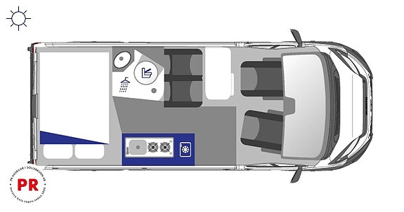 Westfalia Columbus 540 D 2,2 l Multijet3 104 kW/ 140 HP Automatic LIGHT CHASSI 3500 13 of 14