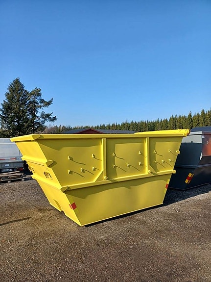 Öppen liftdumper 10 m3 med rullkapell