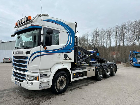 Scania R490 tridem Lastväxlare
