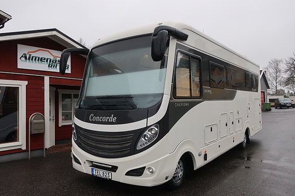 Concorde Lördag 10-12 Charisma 850 L 4xLuft/Ep Hydstöd/Gastank/Ac/Mkt fin