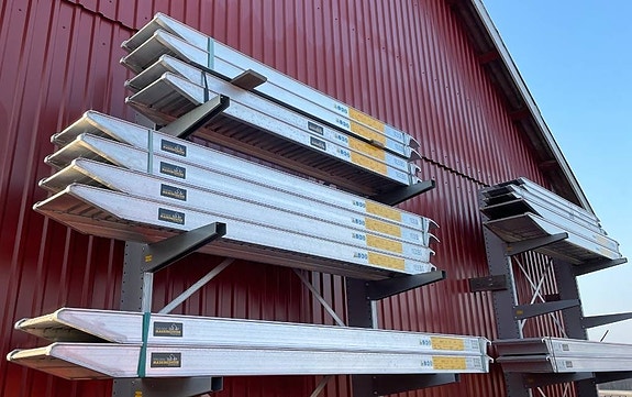 CLM Aluminiumramper Lagerrensning
