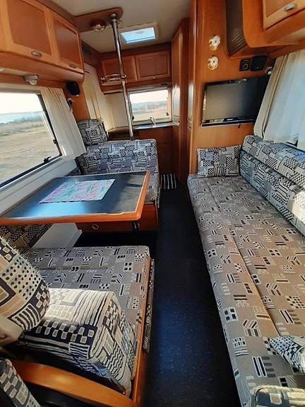Hymer B544 plats för 6 per hund tillåtet LEDIG 4 of 9