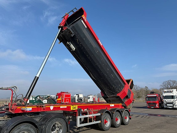 Zorzi Tipptrailer med skjutbar Trippel 7 of 12