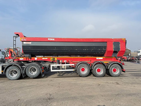 Zorzi Tipptrailer med skjutbar Trippel 2 of 12