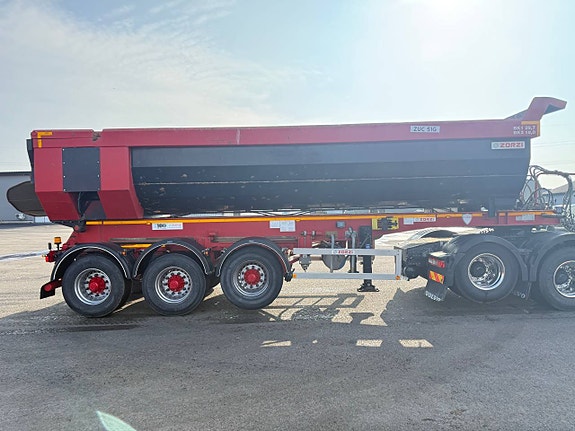 Zorzi Tipptrailer med skjutbar Trippel 5 of 12