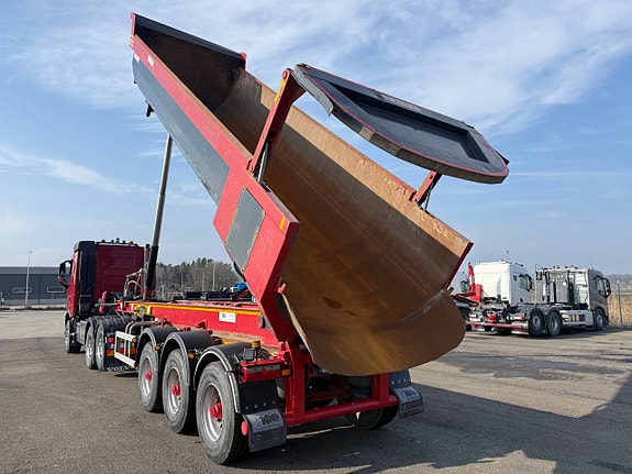 Zorzi Tipptrailer med skjutbar Trippel 9 of 12