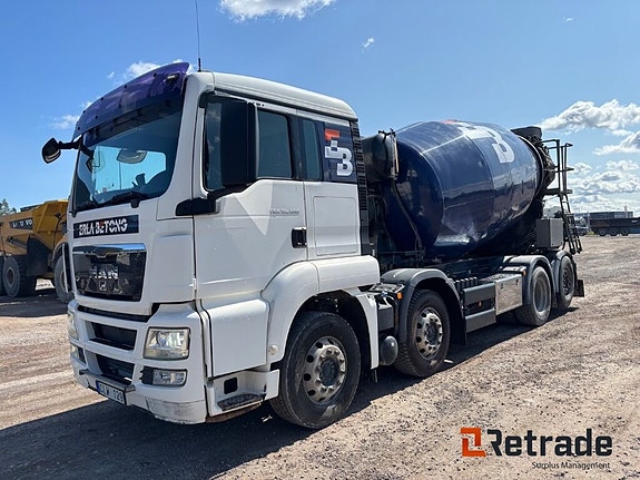 Betonglastbil Man Tgs 35.400 8x2-4 Bl