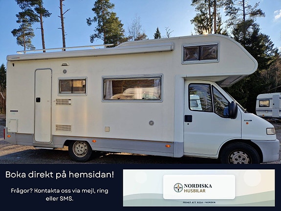 Fiat Ducato Hyr en rymlig familjehusbil – 6 platser och B-körkort 2 of 18