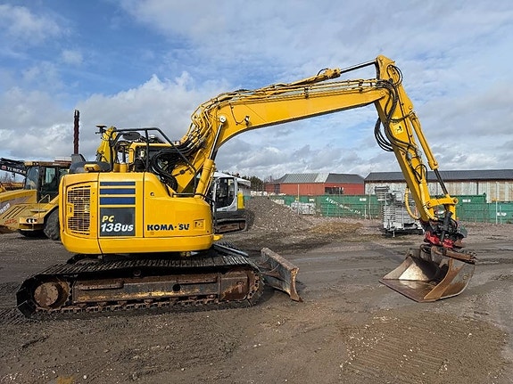 Komatsu PC 138 US-11 GPS Rototilt C-Smörj 5 of 9