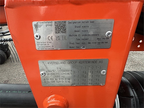 Kubota RA2072 11 of 16