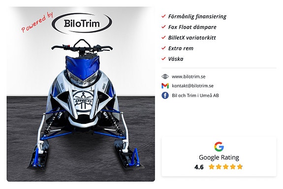 Yamaha Mountainmax Variatorkit|Väska|Extrarem|f.r 1.95%|ENDAST 105mil! 4 of 6