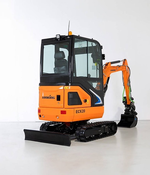 VÅRKAMPANJ Lonking ECX20 med tiltrotator och grävpaket 3 of 10