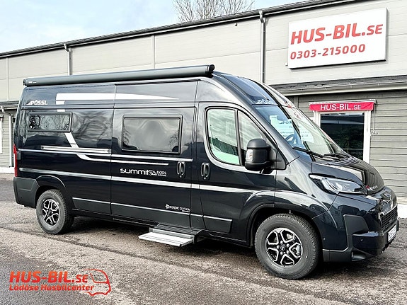 Pössl Summit 600 Shine L E / Nordic Edition / Långbäddar / Litium / Solpanel