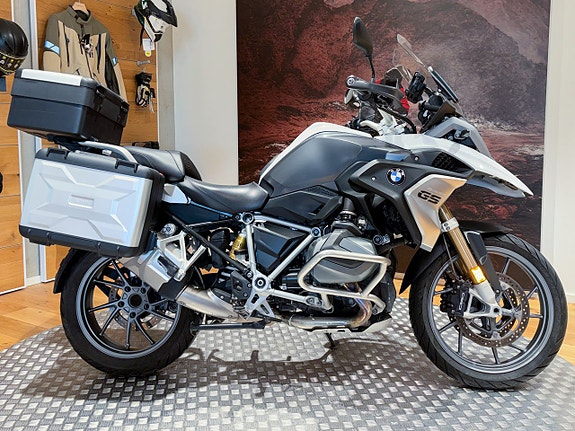 BMW R 1250 GS |Lågt chassi|Comfort|Dynamic|Touring|Toppbox|Sidoväskor