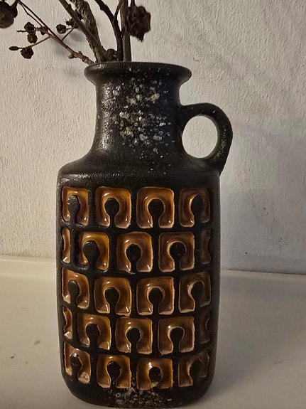 Vintage vas från VEB Haldensleben ca 1960–70-tal