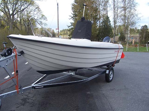 Sandström 495 Classic Styrpulpet med 40Hk Mercury - NY