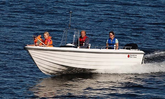 Sandström 560 Classic styrpulpet med Mercury 60 Hk - NY