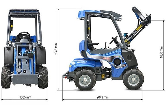 Multione LAGERKAMPANJ 2.3 EFI med hytt och värme 6 of 6
