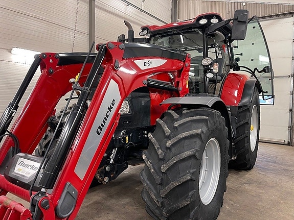 Case IH Puma 175 CVX, Quicke Q6M, GPS, FL