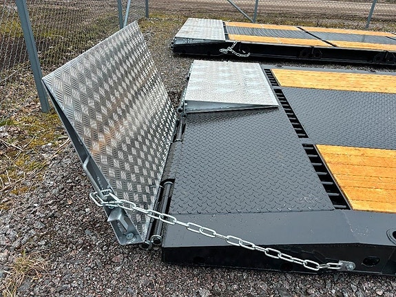 Nytt Maskinflak 25Ton Sandwichramp Stegar 7 of 9