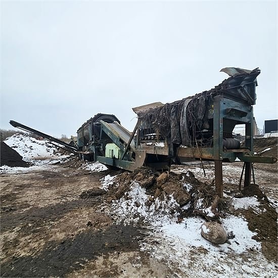 Powerscreen Trommel 720 -  tromlesorterer med 3 transportbån 5 of 5