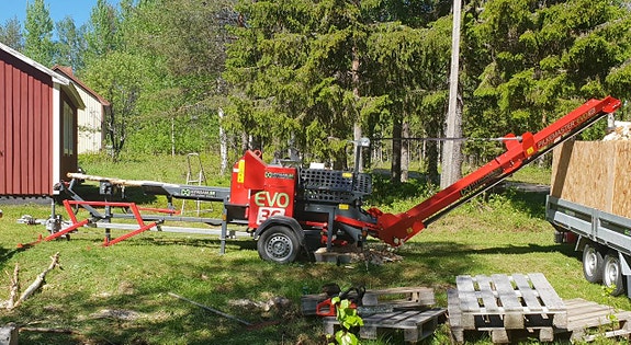 Hyr Vedmaskin hos HYRSAM i Piteå