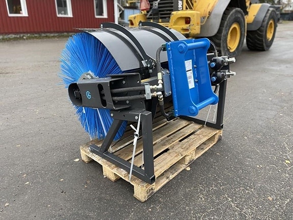 GA Roterande sopborste 1m 1,5m 2m till grävmaskin 3 of 6