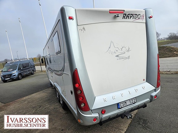 Rapido 10066 DFH / Enkelsängar / Alde / AC Bodel / 158hk / Dragkrok 3 of 5