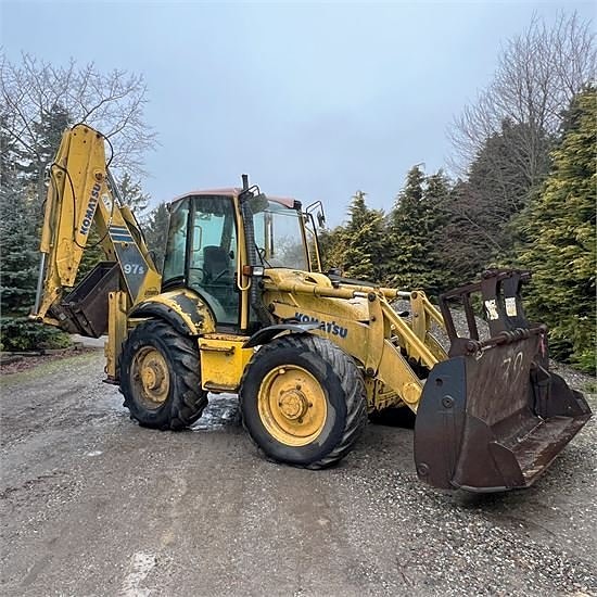 Komatsu WB97S - Video!