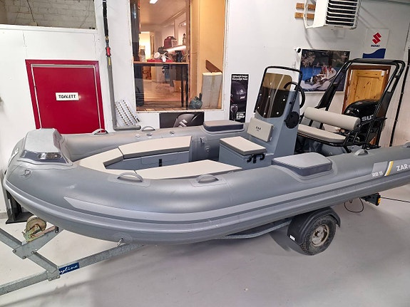 Demobåt ZAR MINI RIB15TEN 2022 med Suzuki DF50ATL  2024