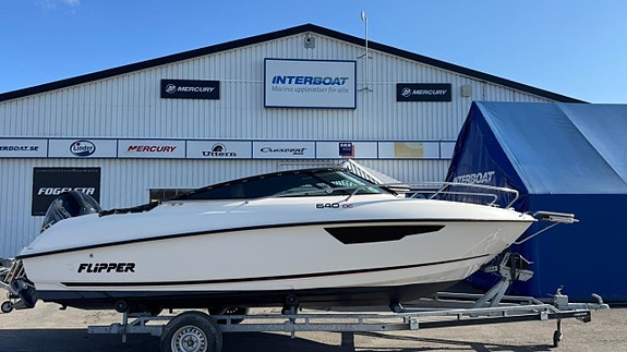 Flipper 640 DC Mercury F150 - 2015 - 30 km/h vagn