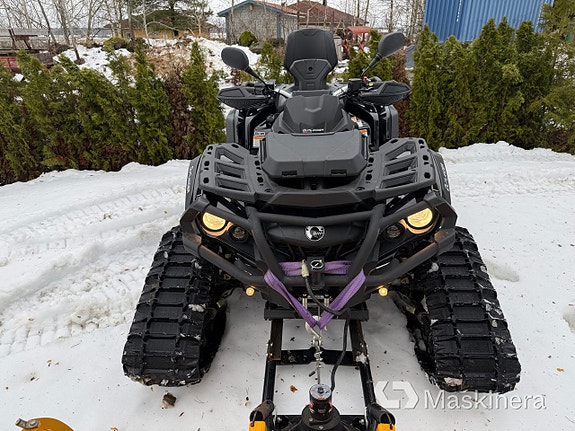 ATV Can-Am Outlander 1000 Max XTP med Bandsats Plogpaket Sandspridare 3 of 27