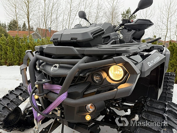 ATV Can-Am Outlander 1000 Max XTP med Bandsats Plogpaket Sandspridare 11 of 27