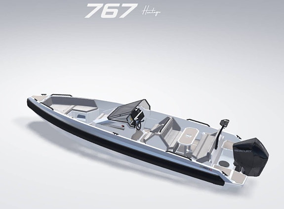 IRON 767, Mercury 300 V8, dubbla Simrad– 2026 leveransklar