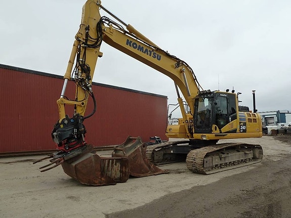 Komatsu PC 240 LC-11 / Lieca 3D GPS-grävsystem