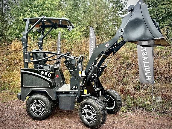 Elektrisk kompaktlastare minilastare 500 kg lyft, fri frakt