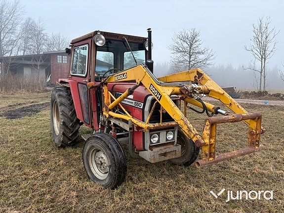 Traktor - Massey Ferguson, 550-2, Med lastare