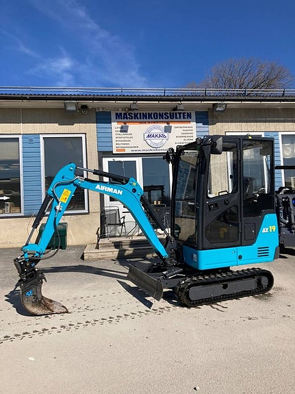Airman AX19-7 Minigrävare Vårklipp