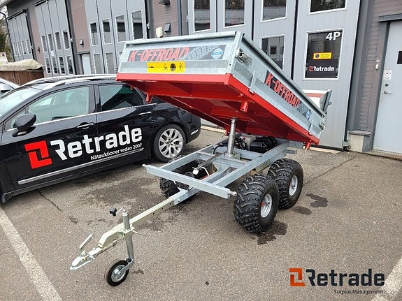 -- ATV Tippkärra K-Vagnen K-Offroad