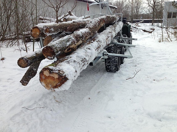 Nyvab´s Skogsekipage med Yamaha Kodiak 700 EPS 2 of 6