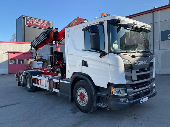 Scania G450 Kranväxlare Nextgen stor kran
