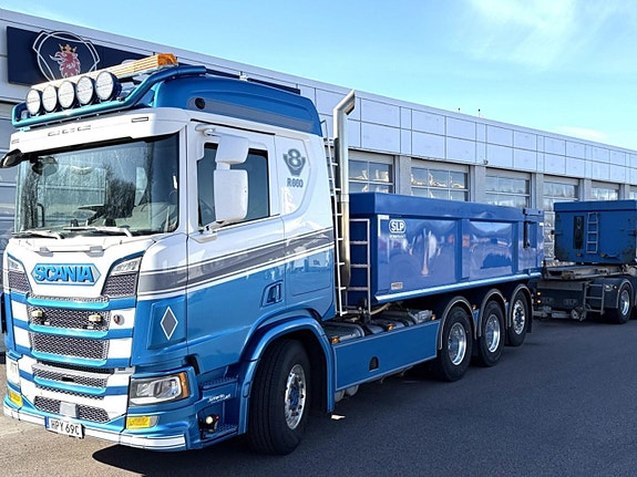 Scania R 660 B8x4*4NB Kassett / Tipp Ekipage