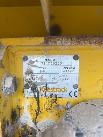 Keestrack B4e förkross 1100 x 700 mm 7 of 11