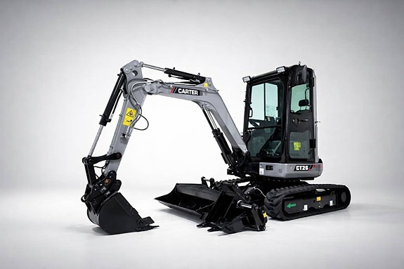 Vårkampanj - Carter CT26BH + Grävpaket - Spara 50,000:-