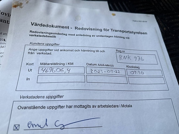 Distributionsbil Volvo FL 240 4X2 -200... via konkursauktion 24 of 27