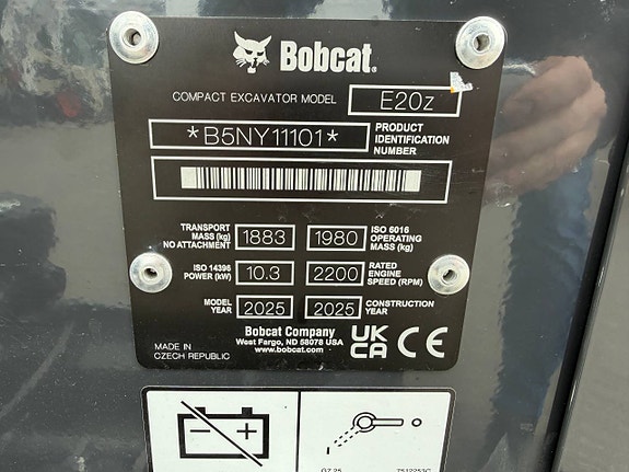 Bobcat E20z - Minigrävare - Limited Edition - 0,99% Ränta 11 of 11