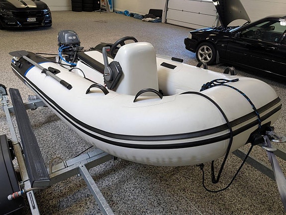 Yamaha Gummibåt 9.9hk Styrpuplet 4-takt