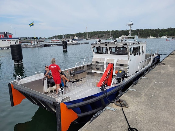 Arbetsbåt/ Aluminium båt ST12 Patrol