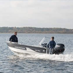 Vårkampanj Linder 445 Max -26 med Mercury